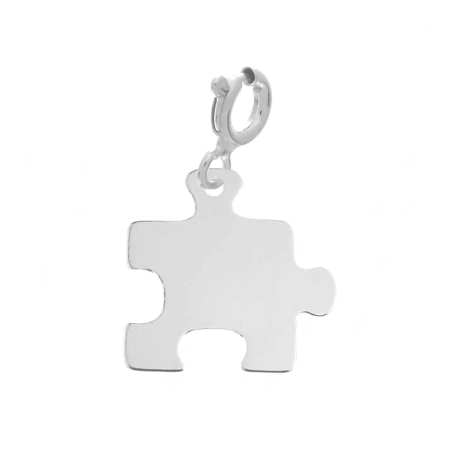 ZAWIESZKA SREBRNA PUZZEL WISIOREK CHARMS SREBRO 925